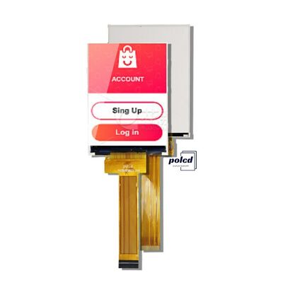 Polcd 2,8-calowy wyświetlacz TFT 240x320 Ekran IPS Wysoki kontrast 1200:1 Panel TFT Moduł LCD