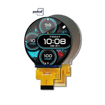 Polcd 2.1-calowy okrągły wyświetlacz TFT LCD IPS 480x480 z interfejsem MIPI dla LCM i panelu