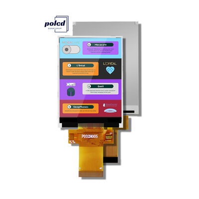 Polcd 350nit 3,2-calowy wyświetlacz Raspberry Pi ILI9341V Wyświetlacz LCD czytelny na światło słoneczne