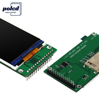 Polcd 240X320 2,4-calowy wyświetlacz LCD TFT ST7789V2 260 Nit Ekran dotykowy TFT