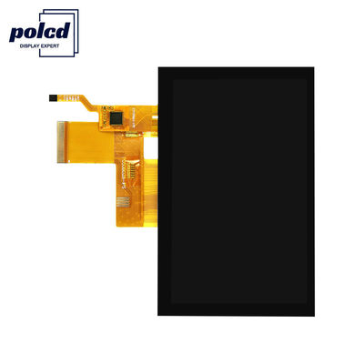 Rozdzielczość Polcd 800X480 5-calowy wyświetlacz Tft RGB 24-bitowy panel dotykowy Ips